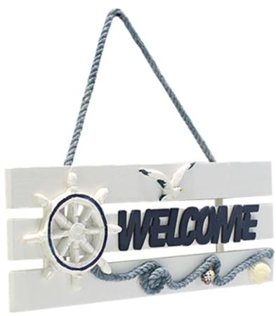 Alipis Wandschild bürodeko büro Dekoration fensterdekoration dekoteller Spannbetttuch für Topper dekoplatte Dekorationen Willkommensschild für Opa Tag Eingang Holzschild Türschild Bambus