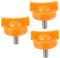 Holibanna 3 Piezas Presione Tornillos Exprimidor Exprimidor De Reemplazo Acero Accesorio Exprimidor De Cítricos Exprimidor De Limón Inoxidable Orange El Plastico