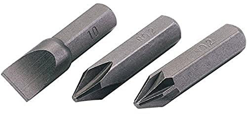 Draper 30912 10MM Plain Slot Impact Screwdriver Bit