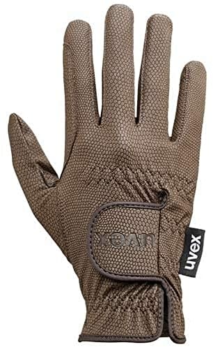 uvex Sportstyle - dehnbarer Reithandschuh für Damen und Herren - exzellenter Grip & strapazierfähig - touchscreenfähig - Brown - 5