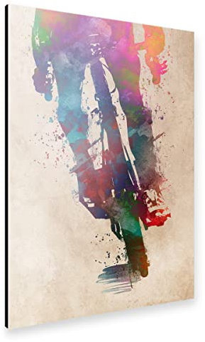artboxONE Alu-Print 150x100 cm Cycling von Künstler Justyna Jaszke