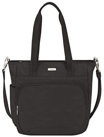 Travelon Essentials Anti-Diebstahl-Rucksack/Tragetasche, Schwarz, Einheitsgröße, Anti-Diebstahl Essentials wandelbarer Rucksack/Tragetasche