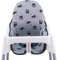 JYOKO KIDS Sitzbezüge kompatibel mit Antilop Kinderstuhl, 100% Baumwolle (Space Robot)