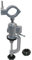 ANCLLO Universal Mini Vice Pivoting Multi-angle Vice Aluminum Vise Tool Clamp-on Table Bench Grinder Holder Electric Drill Stand Vise for Woodworking