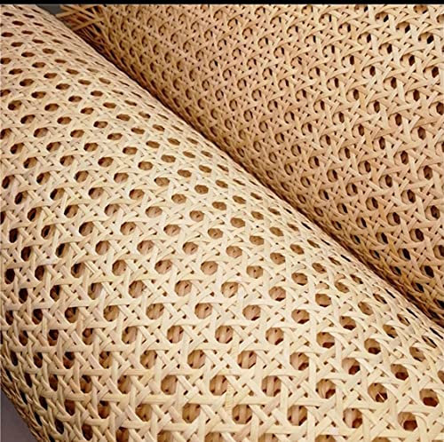 Rejilla Mimbre para reparación de sillas Calidad A, la máxima Calidad y resitencia en Rejilla Vegetal (46 cm x 5 Metros)