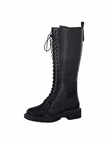 Tamaris Damen Schnürstiefel schwarz 37