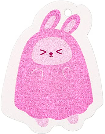 ohfruit Esponja para lavavajillas de Dibujos Animados, Esponja para lavavajillas, fácil de Limpiar, portátil Rosa