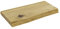Live Edge Wooden Solid Oak Chef Slab Chopping Board 400mm x 300mm x 45mm | Premium Reversible European Hardwood Cutting Board Serving Platter | Easy Clean Treated Wood