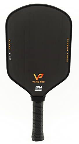 Vatic Pro Fibra de Carbono Flash de 16 mm - Incluye Cubierta de Paleta