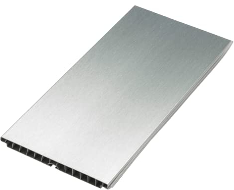 Evotrade Zoccolo Cucina - Profilo battiscopa L 2,5m in PVC | Altezza e Colori a Scelta + Accessori (2 Tappi Angolo 90° + 1 Giunzione) Made in Italy