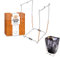 Yukon Glory™ Bin Bag Holder | Stainless Steel Foldable Support Stand | Camping Bin Bag Holder | Collapsible Trash Bag Organizer for Caravan Waste | Includes Carry Bag | 50 Liter Plastic Bag Holder