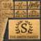 XRLSG Personalised Door Mat Custom Door Mats for the Front Door Patio Entryway Monogrammed Welcome Doormat Gift for Housewarmings Weddings Anniversaries - Your Words 45x70cm