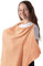 Stilltuch Stillschürze, Weicher und Atmungsaktiver Stillschal Baumwolle still schürze Stilltuch für Unterwegs, Still-Abdeckung Geschenke für Mutter (orange-pink)