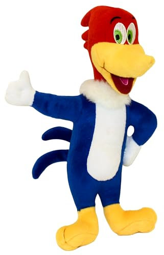 Multipet Woody Woodpecker Hundespielzeug, 15,2 cm, mehrfarbig