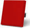 MVAVA Lichtschalter Unterputz, Standard Lichtschalter 1 Fach 1 Weg, Kunststoffe Wandschalter 80mm x 80mm, Rot