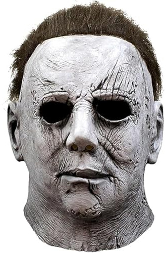 Auzlya Halloween Kills Maske,Michael Myers Maske,Scary Creepy Horror Mask | halloween Erwachsene Full Head Latex Masken,Latex Horror Cosplay Kostüm Masken für Karneval Mottoparty Halloween