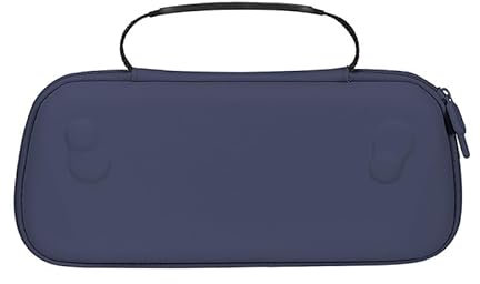 ZLiT Reise-Hartschalen-Tragetasche für ASUS Rog Ally X 2024 Gaming-Handkonsole, stoßfest, wasserdicht, Blau