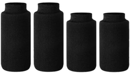 Hsthe Sea 4-teiliges Finger-Kältebeutel-Set – Vielseitige Kalt- und Heißgel-Packungen zur Linderung von Gelenkschmerzen, Fingerschwellungen und Entzündungen, festes Gel, schwarz