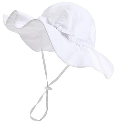FURTALK Baby Mädchen Baumwolle Bucket Sommerhut UPF 50+ Sonnenhut Kleinkind Kinder Eimer Hut