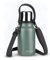 Bouteille isotherme 1 litre en acier inoxydable avec poignée et sangle - antidérapante et hermétique - Double isolation - Idéal pour les voyages, la randonnée, le sport - Cadeau original