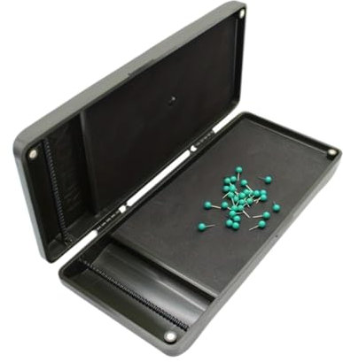 Harilla Carp Fishing Hair Rig Case Rig Storage Box W/Protective Foam Boards Fishing Rig Container Rig Holder for Fishing Line Hook