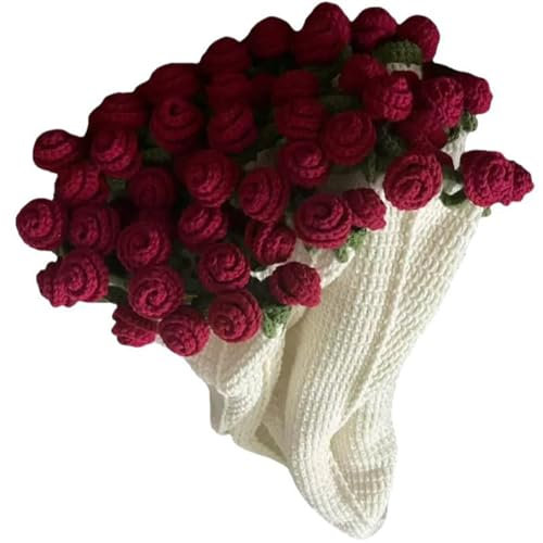 Häkelblumendecke Set Für Anfänger Für Erwachsene Beinhaltet Schritt Für Schritt Anweisungen Häkchen Hakengarne Strickmarker Blumenstrauß Für Anfänger