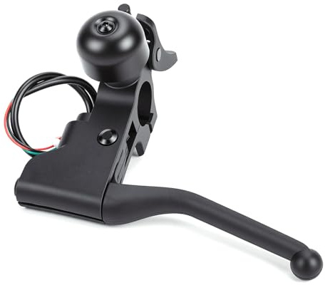 Elektroroller-Bremshebel aus Legierung, Ersatz, Glatter Bremsgriff für 5, mit Klingel für Sicherheit, 25 Cm Langes Kabel