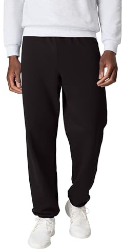 Hanes Men's EcoSmart Non-Pocket Sweatpant, Black, XX-Large