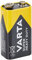 VARTA 10500122 - Superlife Batterie 9 Volt Block 6F22, Kapazität 350 mAh