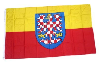 Fahne/Flagge Mähren NEU 90 x 150 cm Flaggen Fahnen