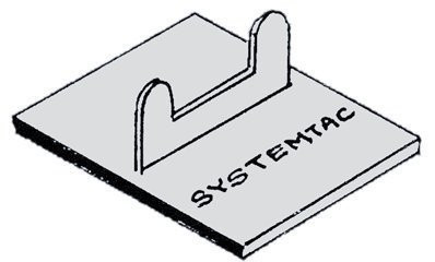 Générique - Kunststoffdeckel Systemtac Pro – Farbe: Weiß