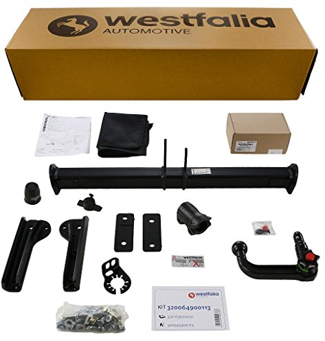 Westfalia abnehmbare Anhängerkupplung für Volvo XC60 (BJ 11/2008-07/2014) - im Set mit 13-poligem fahrzeugspezifischen Westfalia Elektrosatz