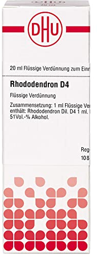 RHODODENDRON D 4 Dilution 20 ml