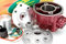 9921150 GRUPPO TERMICO TOP D.49,5mm BETA ENDURO RR RACING 50 2T LC AM6 GHISA CON TESTA SCOMPONIBILE