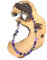 SSH-Design - 2reihige Kette Collier - lila -