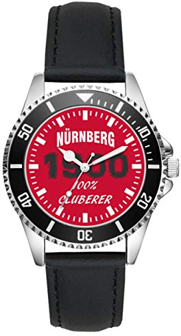 KIESENBERG Nürnberg Geschenk Artikel Idee Fan Uhr L-6078