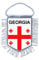 Akachafactory Wimpel mini Flagge Fahne flaggen miniflagge georgien