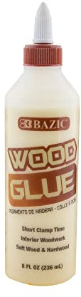 BAZIC Products Wood Glue, 8 Fl Oz
