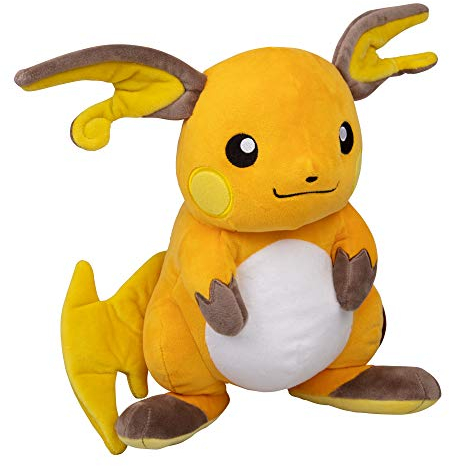 Pokémon PKW1781-30cm Plüsch - Raichu, offizielles Plüsch