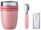 Mepal Thermo Lunchpot Ellipse Plus Faltbarer Löffel Lunchbox Essensbehälter Thermo (nordic pink)