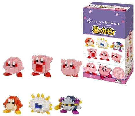 nanoblock - Kirby (Box of 6) [Kirby], Mininano Series Building Kit