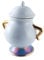 Set vintage Mrs Potts con Teiera , tazza e zuccheriera ispirato al film di animazione La Bella e la Bestia Splendida idea regalo (1 zuccheriera)