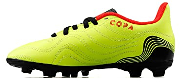 Adidas Copa Sense.4 Fxg J Sneaker, Team Solar Yellow Core Black Solar Red, 28 EU