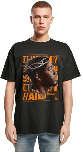 Mister Tee K-DOT Oversized Tee T-Shirt Unisex-Adult, Black (Black), S