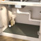 Alfombrilla para Debajo del Fregadero,40x60cm,Protector Cajones Cocina,Forro Impermeable para fregaderos de Cocina y baño,Impermeable Cuttable Reutilizable,Protege los gabinetes