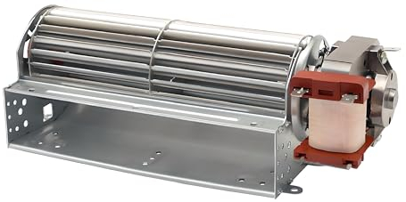 Querstromlüfter 230v Luftumwälzventilator Backofen Gastro 180-300mm Radiallüfter Universal Querstromlüfter Diverse Größen wählbar (Querstromlüfter 180)