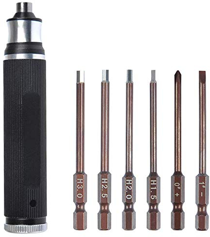 LOOR 6 im 1 Schraubendreher Reparatur Werkzeug Kit 1,5 Mm 2,0 Mm 2,5 Mm 3,0 Mm Alles in Einem Sechskant Schraubendreher Handset für RC FPV Racing Drone