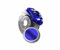 SCOOBYS PAINTS BACK IN THE MIX High Heat Resistant Gloss Brake Caliper Paint Wheel Engine Restore Metal (250Ml, Super Sonic Blue)