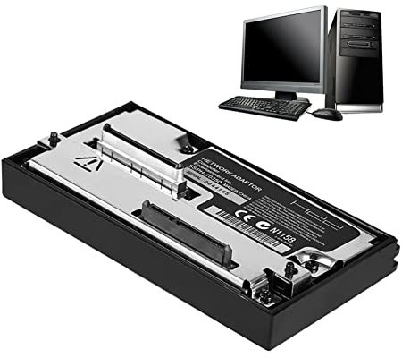 TOWEBOORY PS2 Sata Adapter, SATA Network Adapter Network Adapter and Memory Card SATA Interface Hard Drive Support to 2TB for SATA HDD Network Card Adapter Hard Disk IDE HDD (2.5 and 3.5)