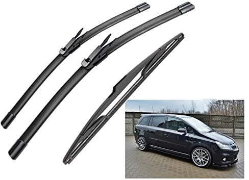 Scheibenwischerblätter Vorne Hinten Wischerblätter Für Opel Zafira B Mk2 2005-2011 Wischerblätter